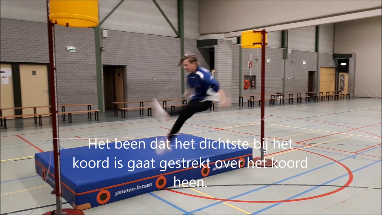Hoogspringen, schotse sprong en hurksprong - YouTube - Hoe Hoog Is Een Traptrede