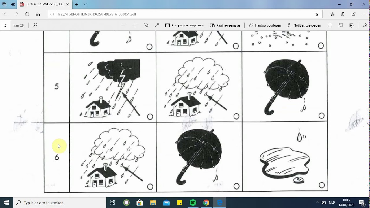 Horen, zien en schrijven - Het weer deel 1 (p.1-5) - YouTube - Horen Zien En Schrijven Inloggen