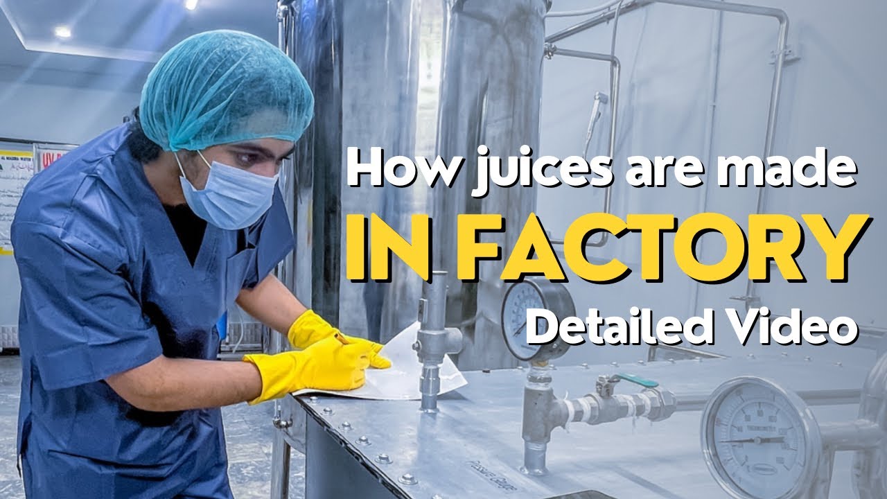 How juices are made in factory | Visit to our factory | Juice Business - Wat Is Een Juice Kanaal