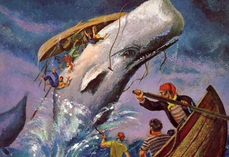 How Melville’s Moby-Dick Went From Flop to Literary Masterpiece - Kapitein Die Jacht Maakt Op Moby Dick