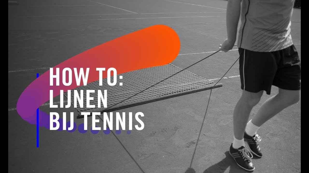 HOW-TO #01 - DE LIJNEN VAN HET TENNISVELD - YouTube - Komt Bij Tennis Niet Tot Een Half Setje