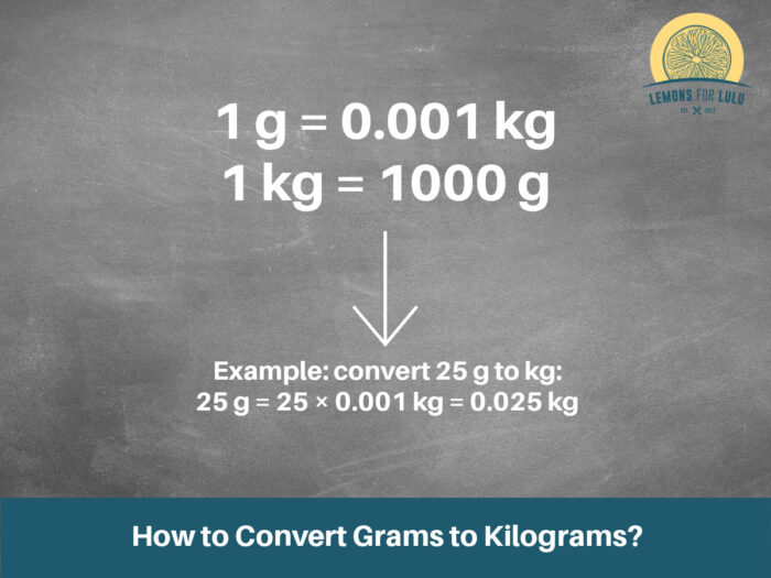 How to Convert Grams to Kilograms? - (g to kg) - Hoeveel Gram Is 1 Kg