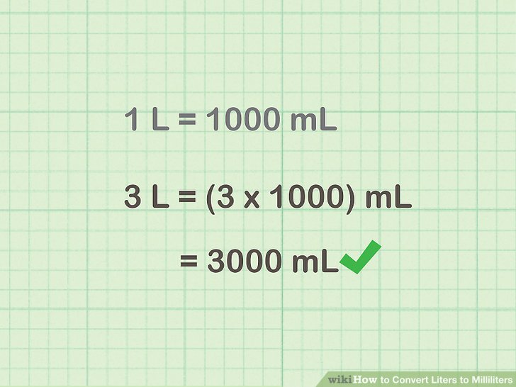 How to Convert Liters to Milliliters (with Unit Converter) - Hoeveel Ml Is 2 Liter