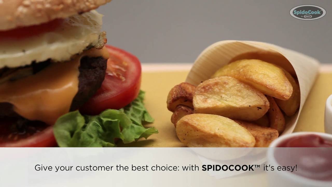How to cook gourmet burger with SpidoCook™ by Unox - YouTube - Unox Hamburgers Niet Meer Te Koop