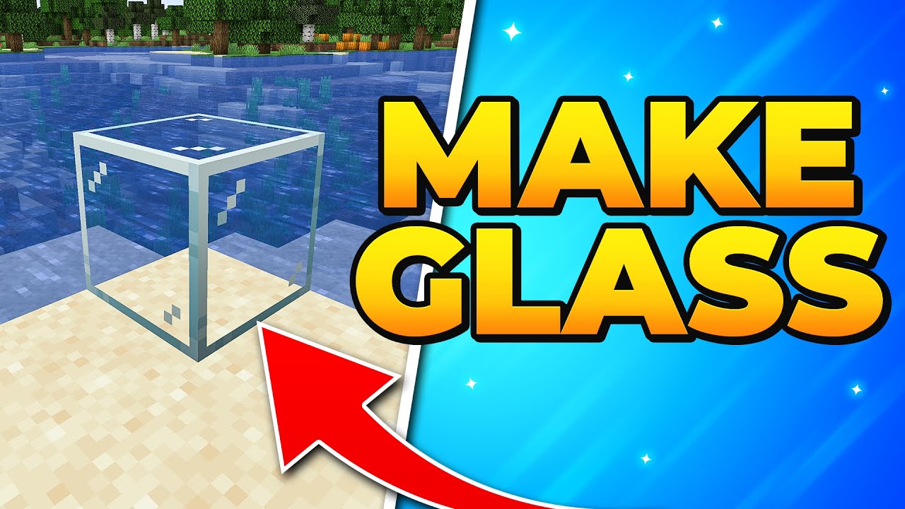 How to Make Glass in Minecraft - Blocks, Panels & Bottles - YouTube - How Do You Make Glass In Minecraft