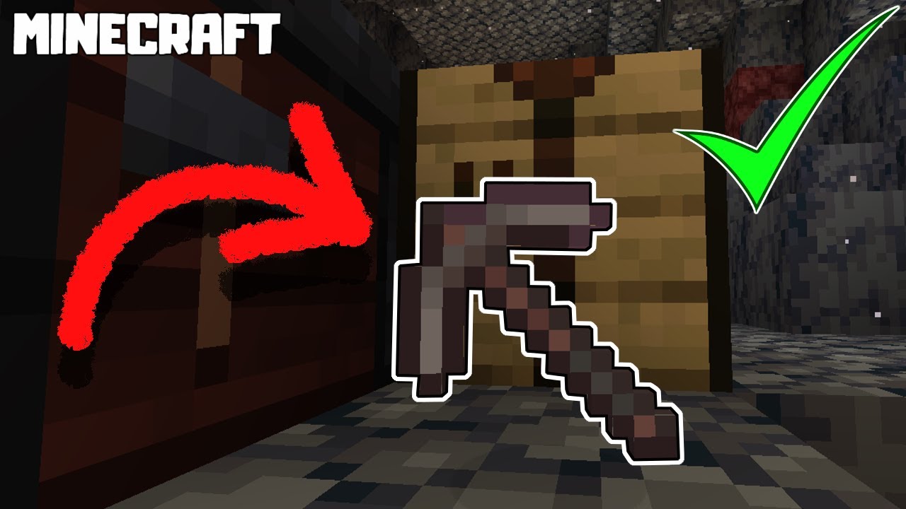 How To Make Netherite Pickaxe Xbox - Minecraft How To Get Ancient - How To Make Netherite Pickaxe
