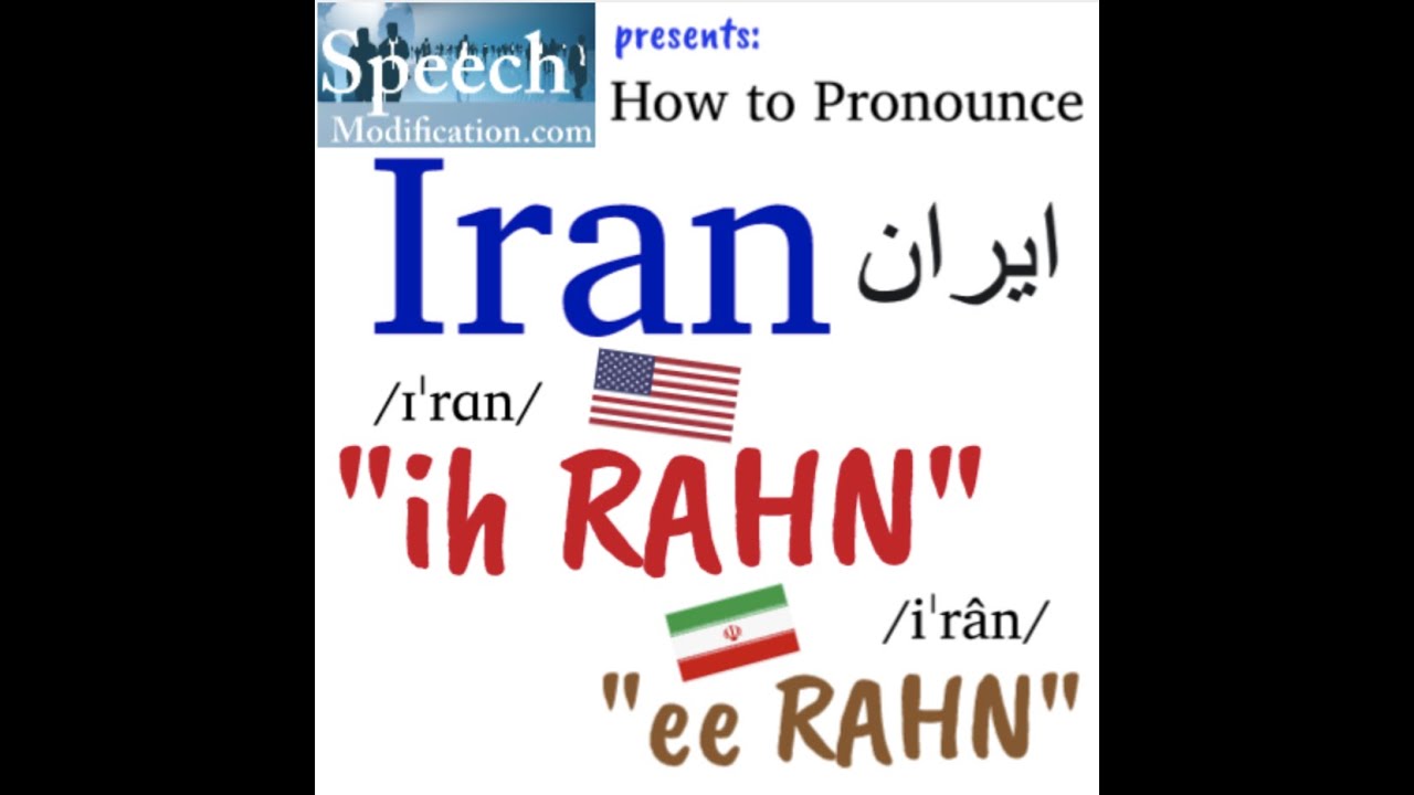 How to Pronounce Iran (in English and in Farsi, Persian) - YouTube - Welke Taal Wordt Er In Iran Gesproken