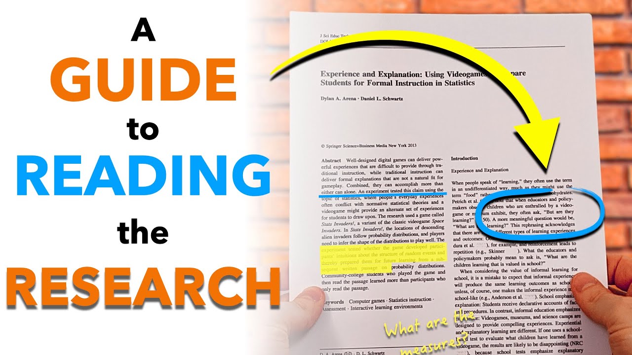 How to Read Peer-reviewed Articles on Experiments in Learning - YouTube - Hoe Weet Je Of Een Artikel Peer Reviewed Is