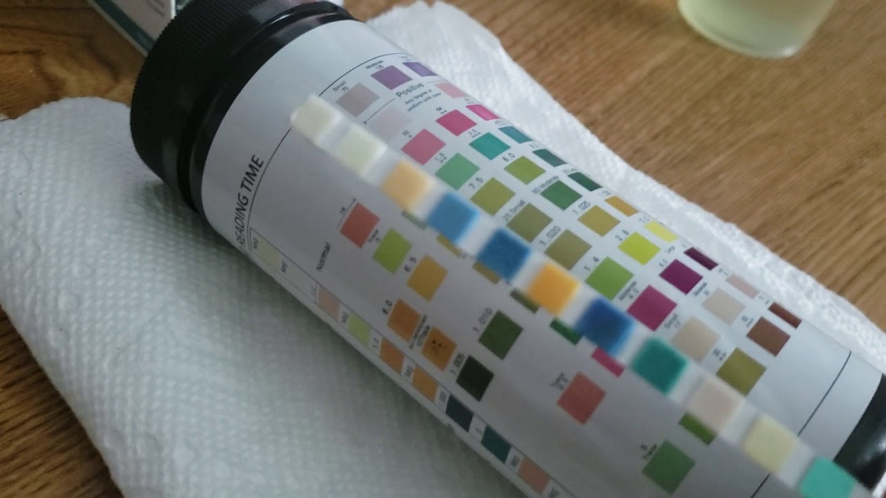 How To Read Urine Test Strips - YouTube - Blaas Urine Test Strips Aflezen