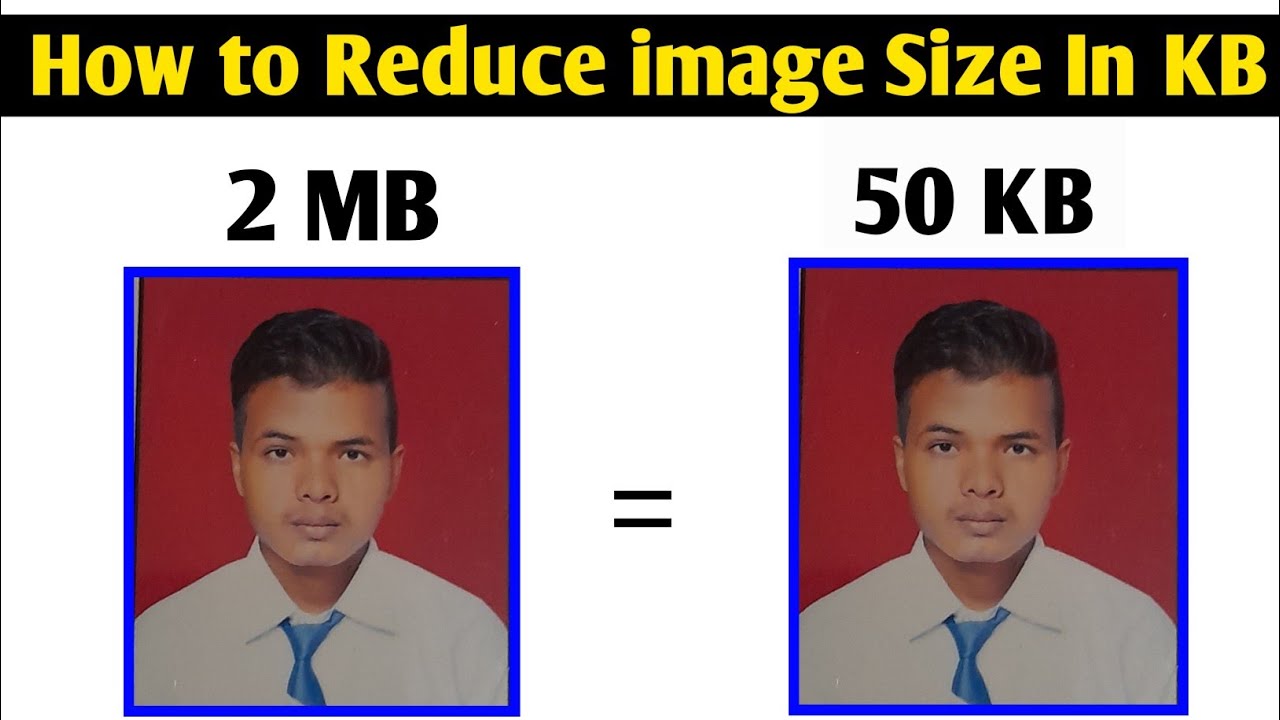 How to reduce image size in kb | How to convert image size MB to KB - Wat Is Groter Mb Of Gb