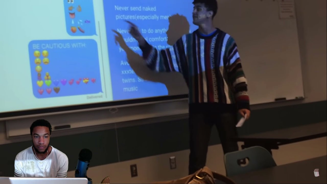 How to slide in dm's class presentation REACTION!! - YouTube - How To Slide In Dm