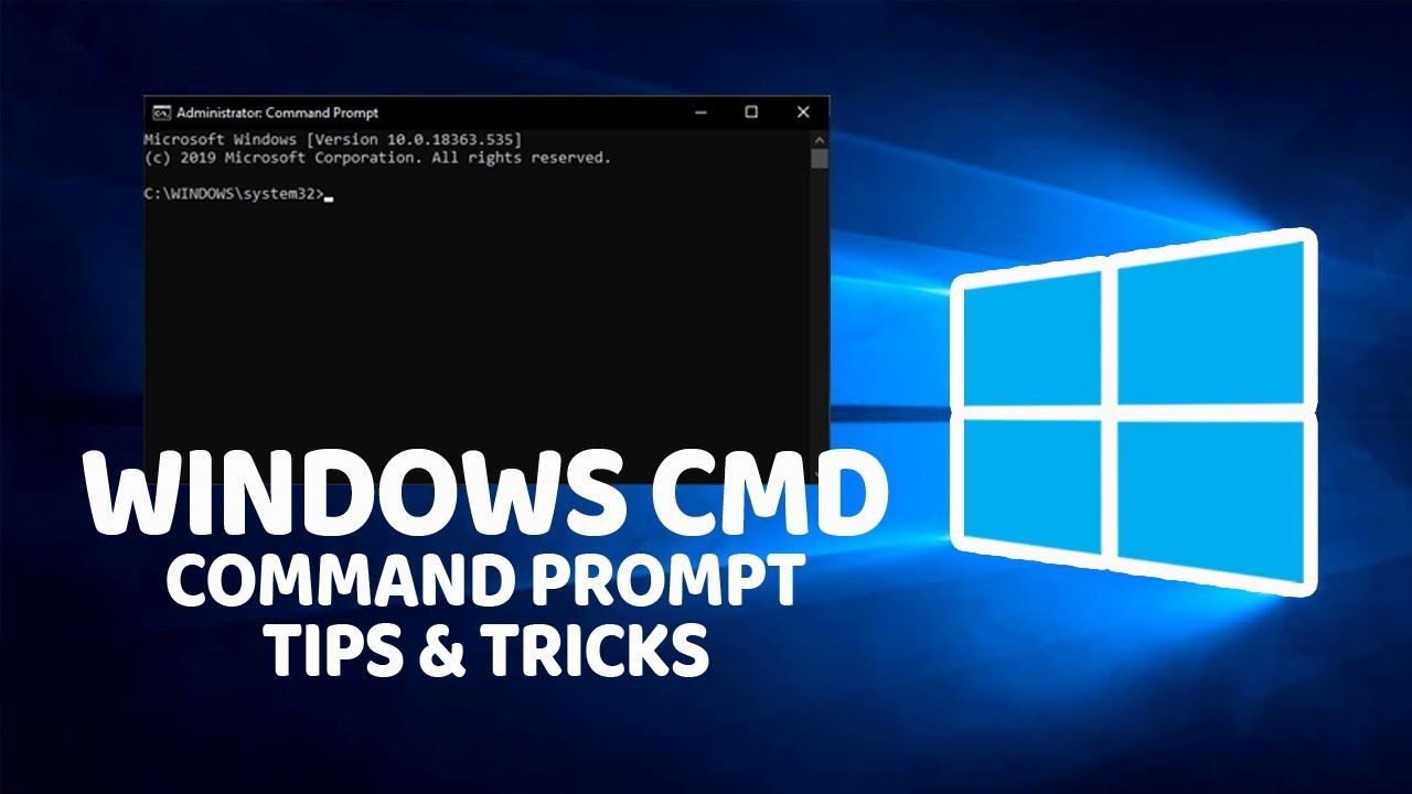 How to Use Windows 10 CMD Command Prompt: Tips And Tricks - YouTube - Wat Is Een Goede Promt