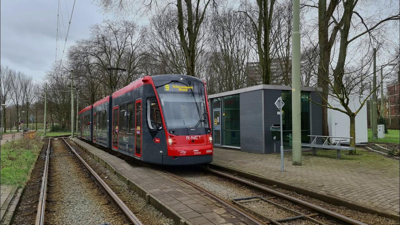 HTM R-NET tramlijn 9 Den Haag Vrederust - Scheveningen Noord v.v - Tram 9 Den Haag Naar Scheveningen