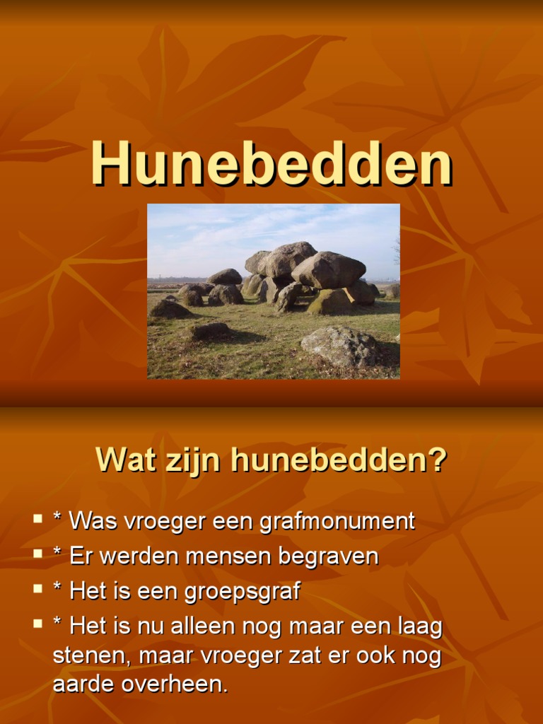 Hunebedden - Hoeveel Hunebedden Zijn Er In Nederland