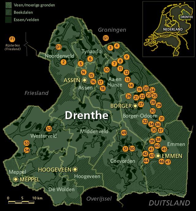 Hoeveel Hunebedden Zijn Er In Nederland