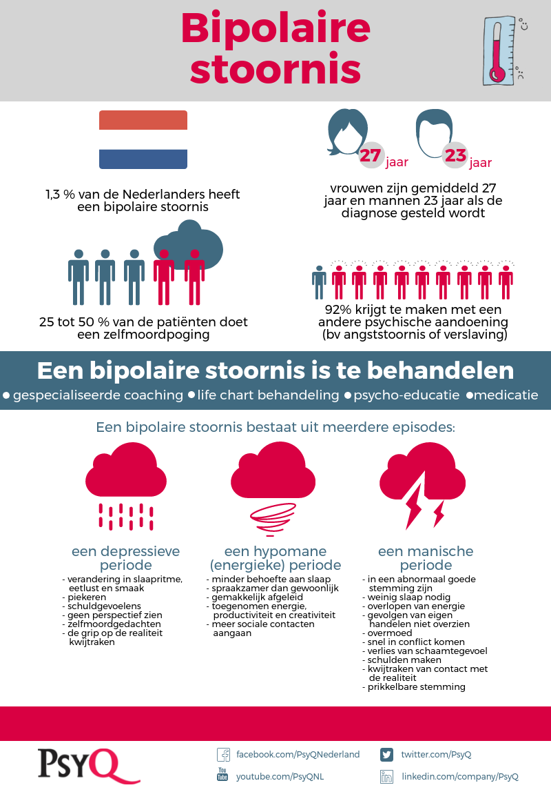 Bipolaire Stoornis Type 1 En 2 Verschil