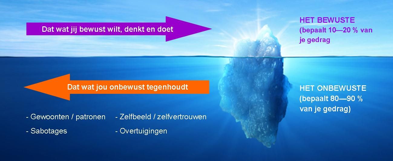 Ijsberg | Leiderschap, Gedrag, Zelfbeeld - Psychoanalyse Onbewuste En Instinct Freud