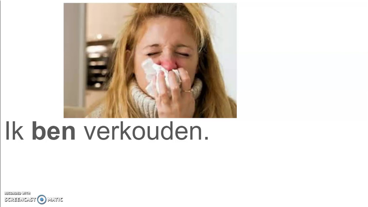 Hoe Zeg Je Dat Je Ziek Bent