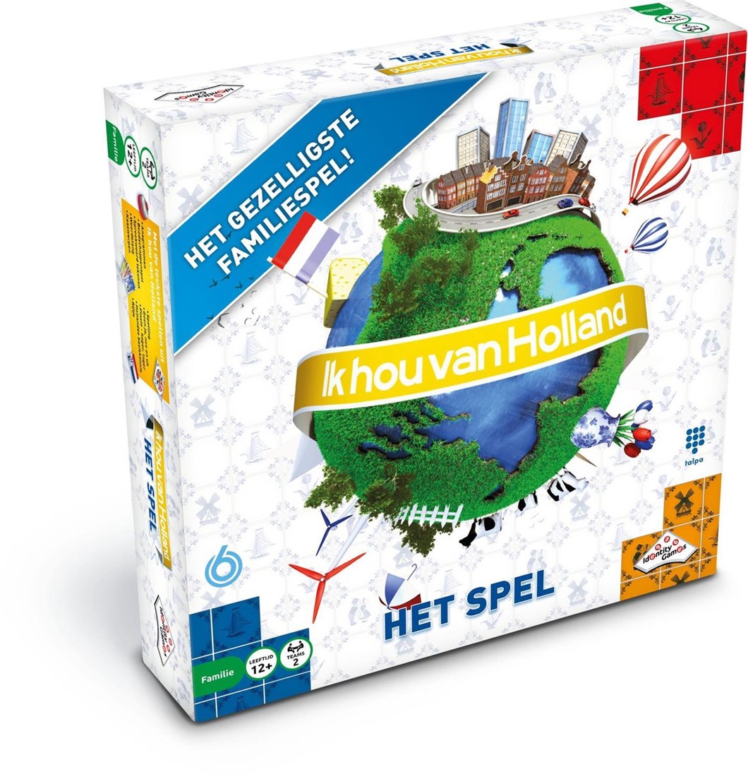Ik Hou van Holland Bordspel (Nieuwe versie) kopen voor € 19,98 - Bordspel Ik Hou Van Holland