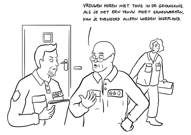 Illustraties ongewenst gedrag – FOD Justitie - Lise Vanlerberghe - Houding En Gedrag Op De Werkvloer