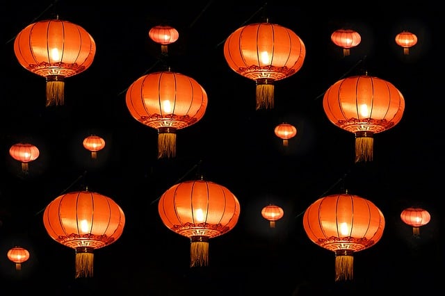 Ilustração gratis: Lampion, China, Ásia, Decoração - Imagem gratis no - Lampion Knutselen Groep 1 2