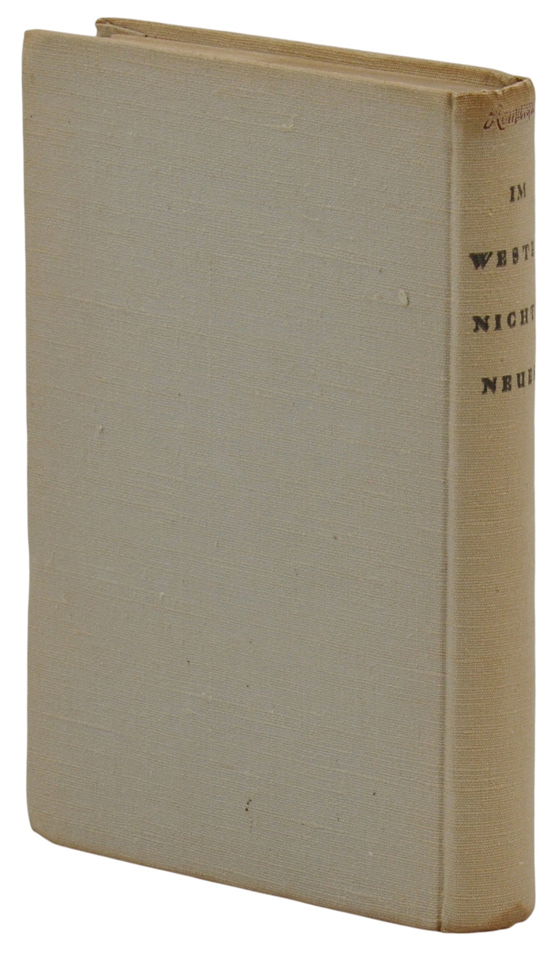 Im Westen Nichts Neues (All Quiet on the Western Front) par Remarque - Im Westen Nichts Neues Boek Samenvatting
