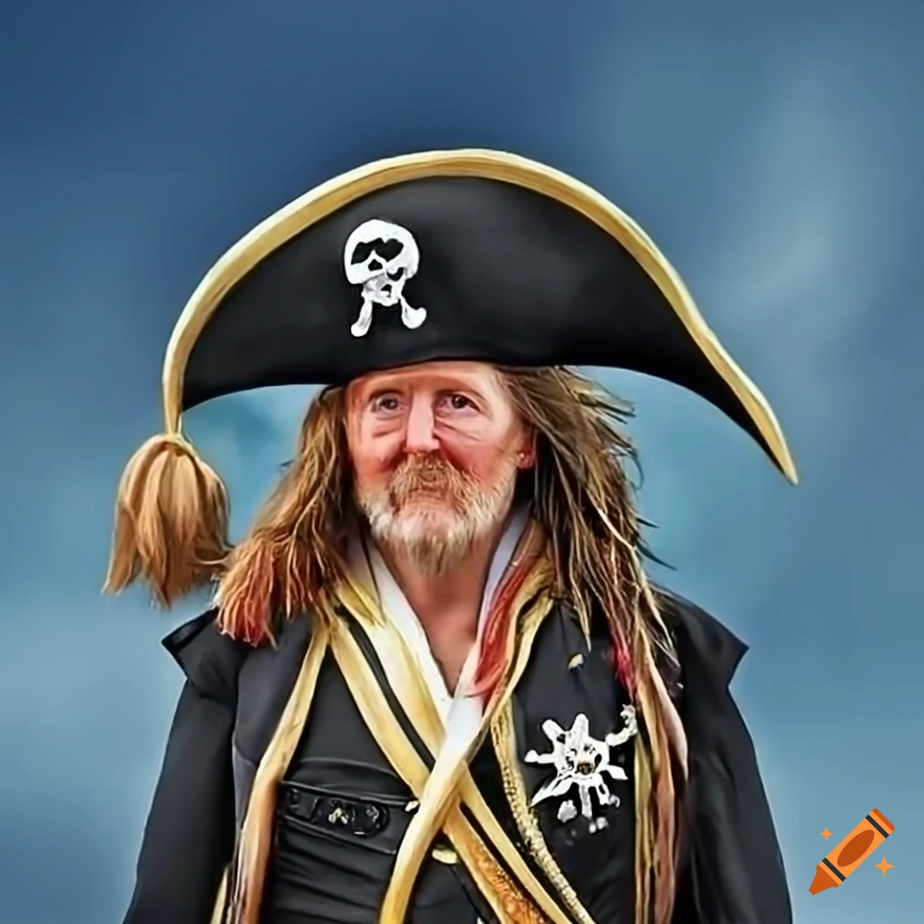 Image of koning willem alexander dressed as a pirate on Craiyon - Koning Willem 1 Open Dag