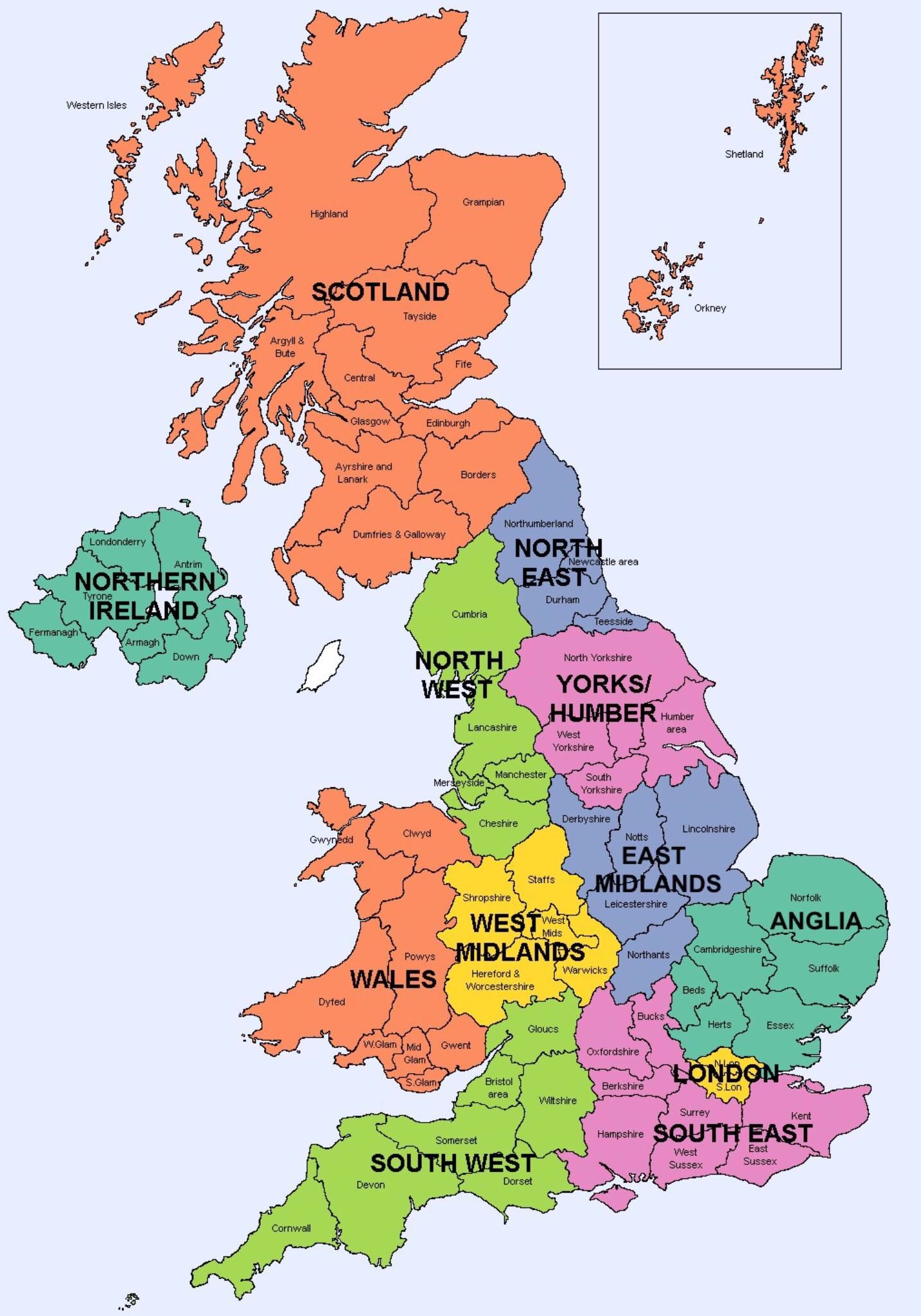 imgur.com | England map, Map, Map of britain - United Kingdom Is Great Britain