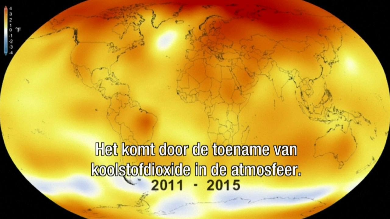 In beeld: zo warm werd de aarde - YouTube - Hoeveel Graden Warmt De Aarde Op Per Jaar