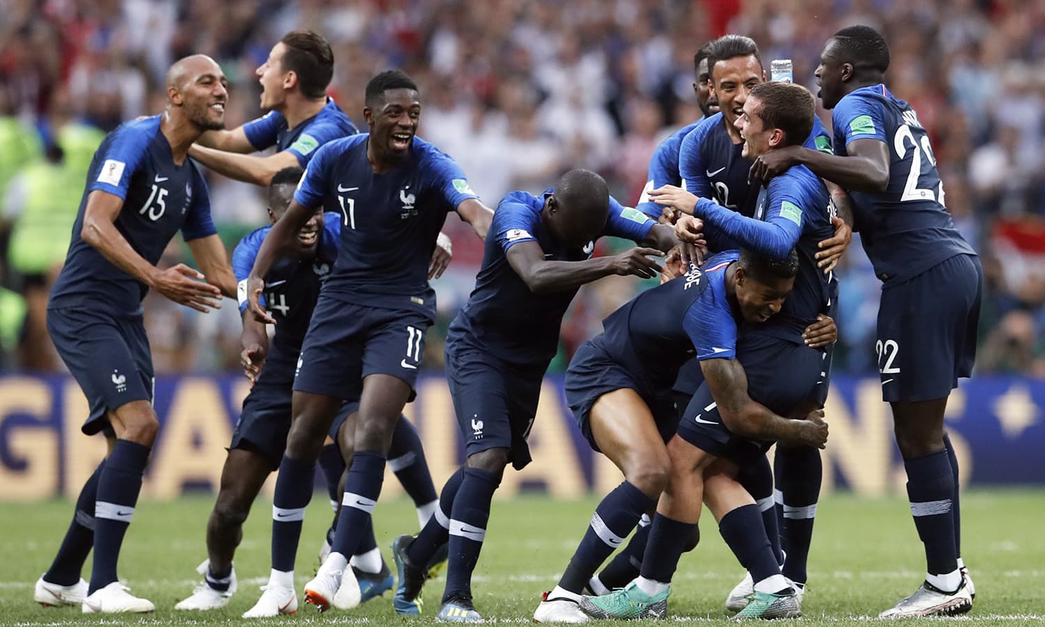 In pictures: Celebrations as France win second World Cup after Moscow - Hoe Vaak Heeft Frankrijk Het Wk Gewonnen