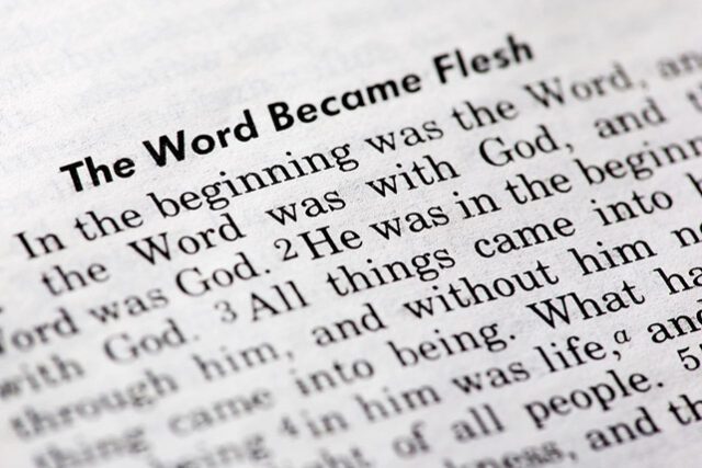 Incarnation: "In the Beginning Was the Word" - Het Woord Is Vlees Geworden