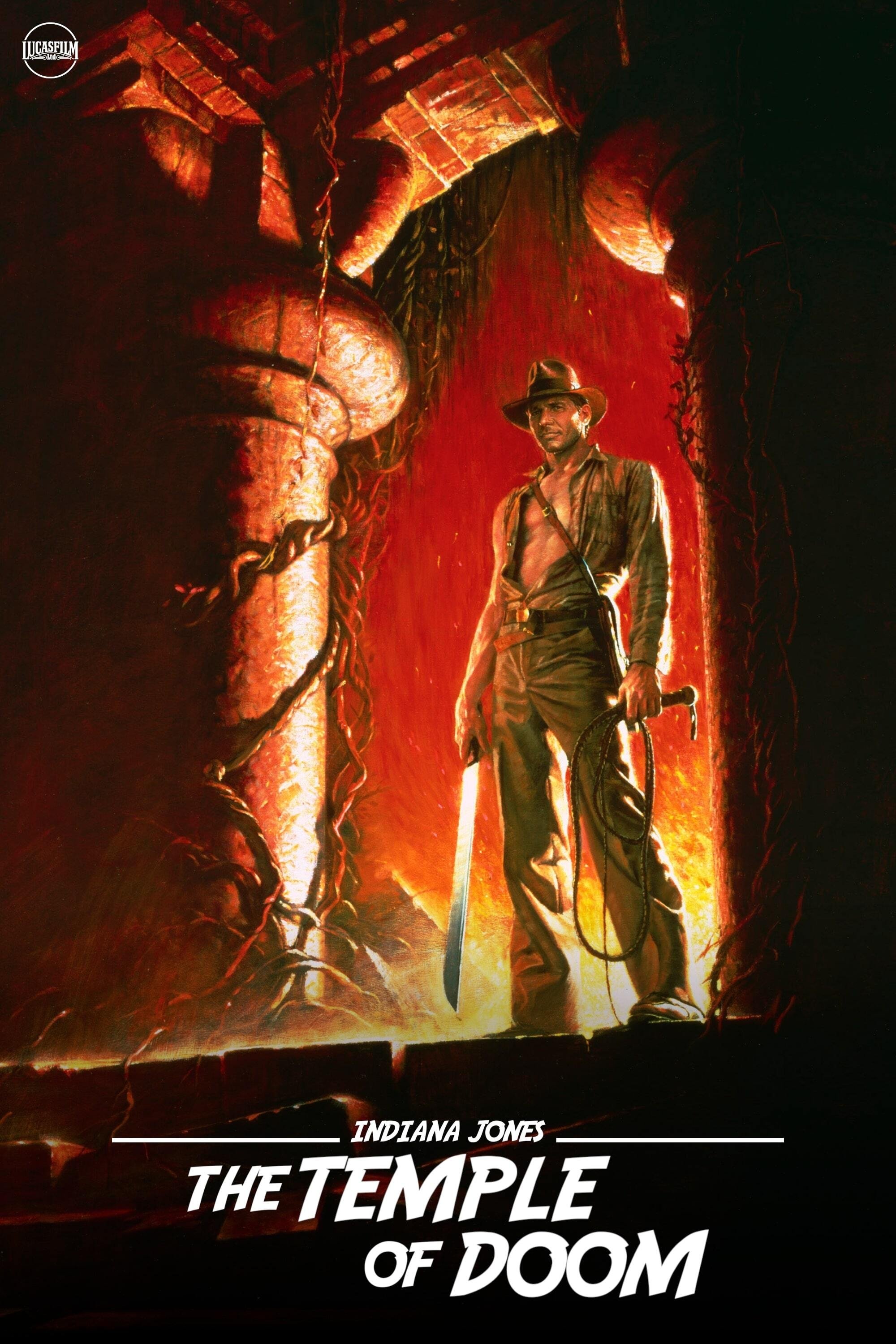 Indiana Jones and the Temple of Doom (1984) - Posters — The Movie - Indiana Jones And The Temple Of Doom