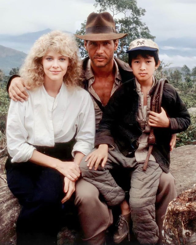 Indiana Jones and the Temple of Doom Cast -1984 : r/OldSchoolCool - Indiana Jones And The Temple Of Doom Cast