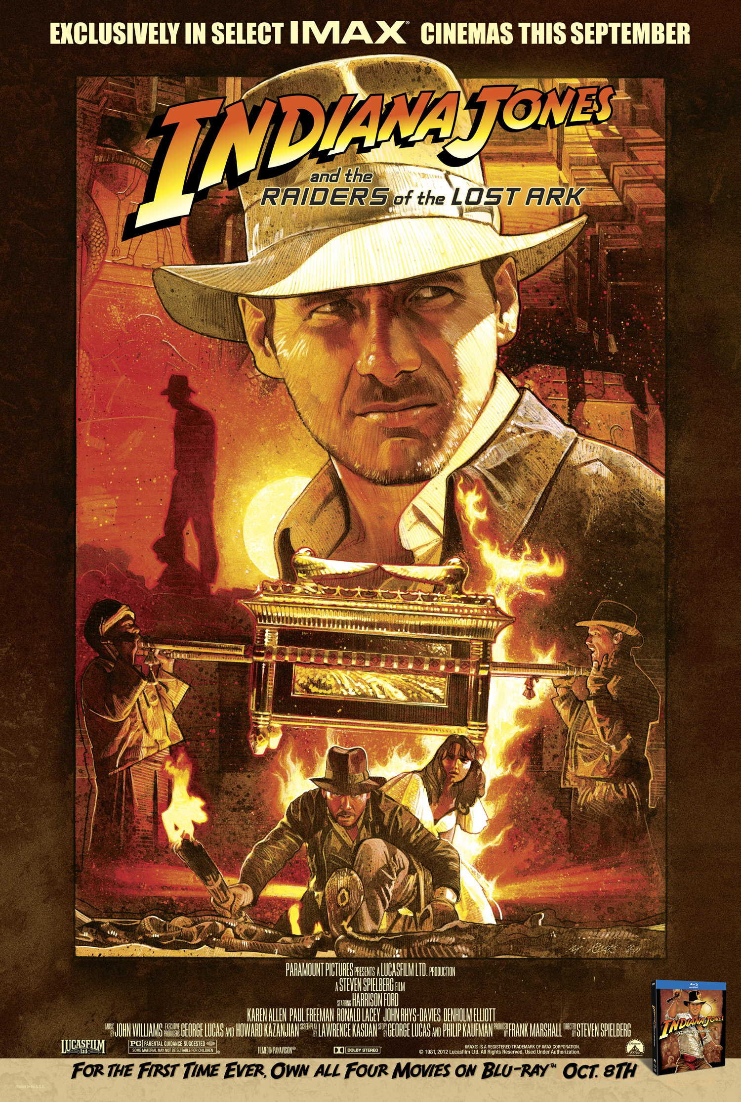 Indiana Jones: Raiders Of The Lost Ark IMAX Trailer and UK Poster - Indiana Jones Raiders Of The Lost Ark