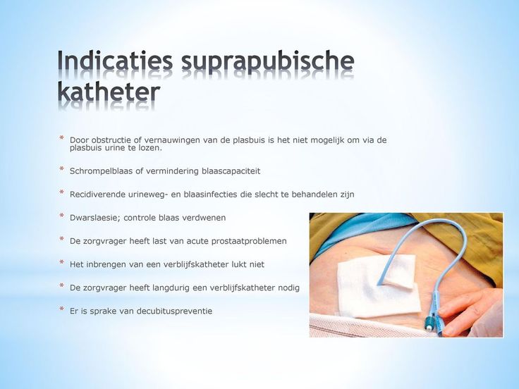 Indicaties suprapubisch katheter | Dwarslaesie, Reanimatie - Bij Welke Indicatie Kies Je Voor Een Eenmalige Katheter