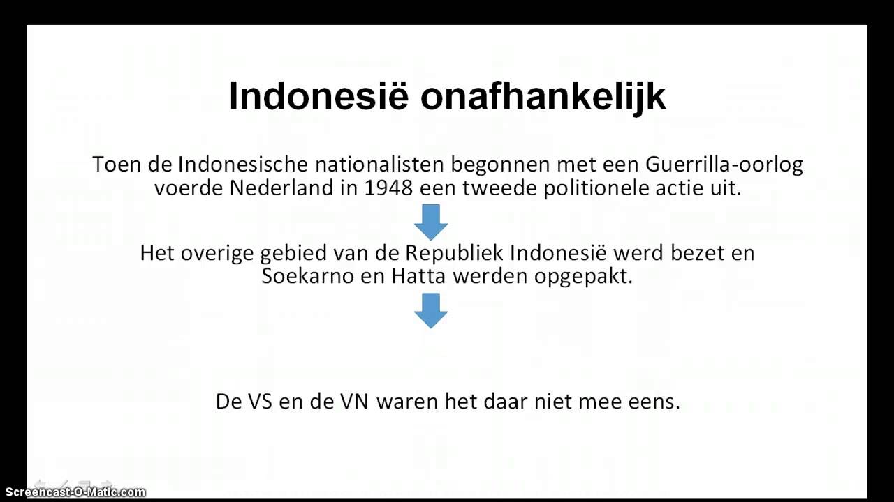 Wanneer Was Indonesie Echt Helemaal Onafhankelijk