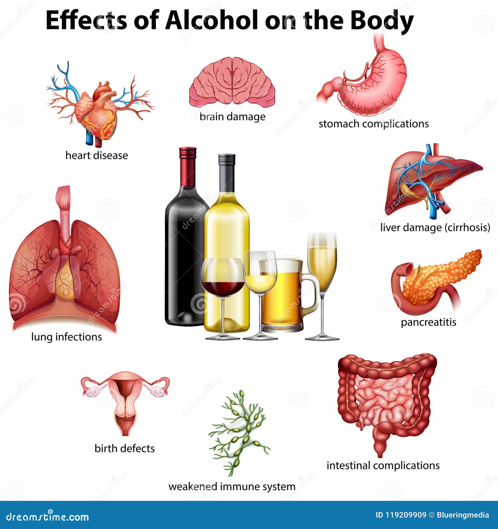 Infographic Effect Of Alcohol On Human Body - vrogue.co - Wat Doet Drugs Met Je Hersenen