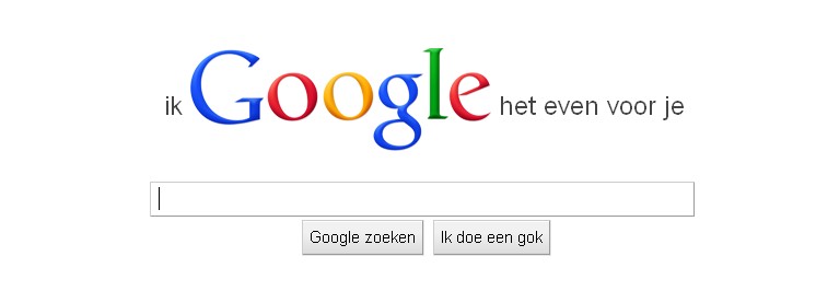 Ik Google Het Even Voor Je