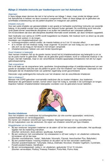 Inhalator Magazines - Poederinhalator Met Of Zonder Voorzetkamer