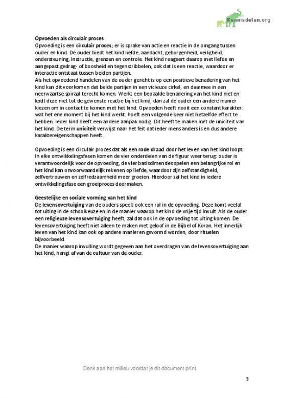 Inleiding In De Pedagogiek Samenvatting