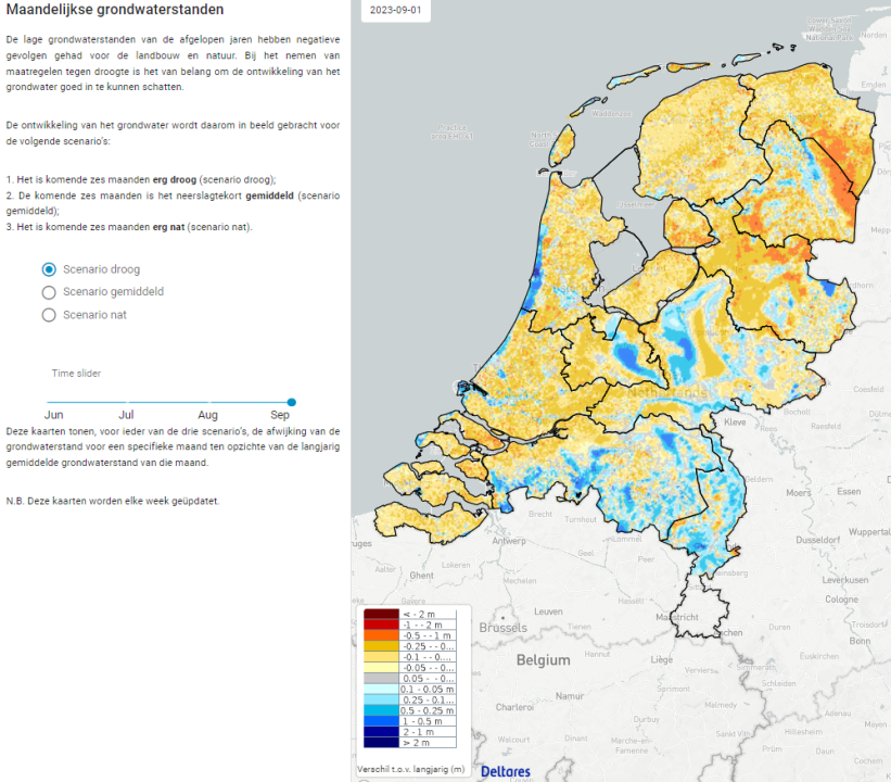 Input gevraagd: Nederlands droogte-informatiesysteem van de toekomst - Informatiesysteem Op Tv 9 Letters