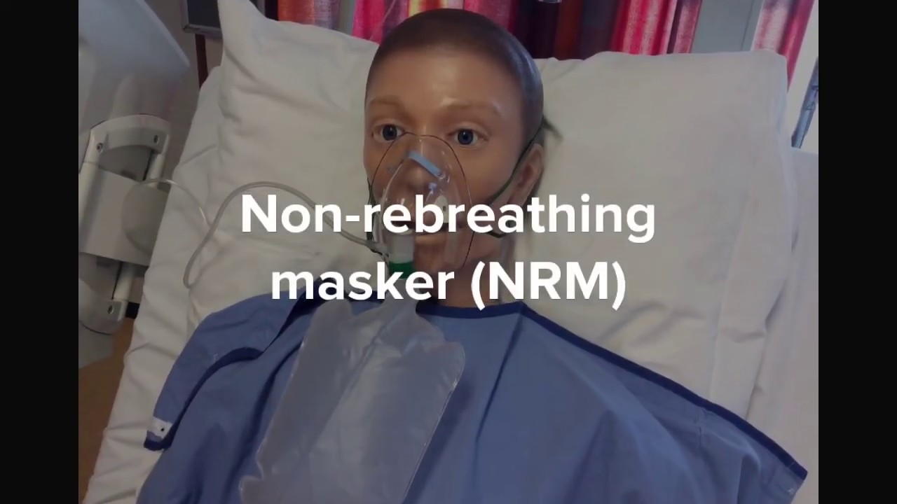 Instructie Non-Rebreathing Masker (NRM) - YouTube - Non Rebreathing Masker Hoeveel Liter