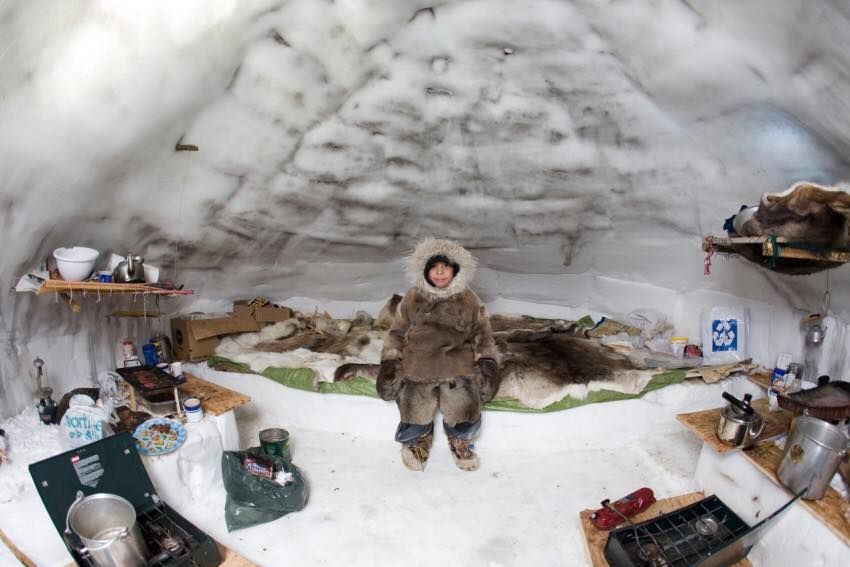 Wonen De Inuit In Iglo's