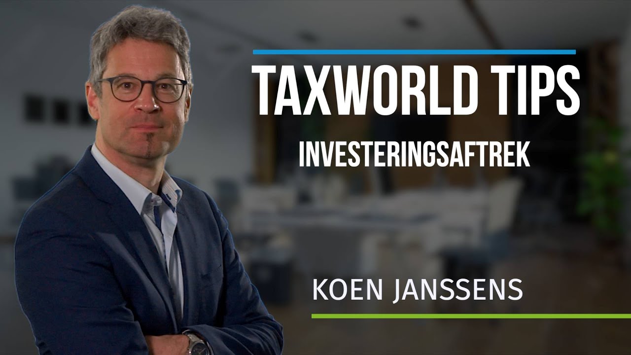 Investeringsaftrek: fiscale behandeling | TaxWorld Tips - YouTube - Fiscale Behandeling Van De Dga