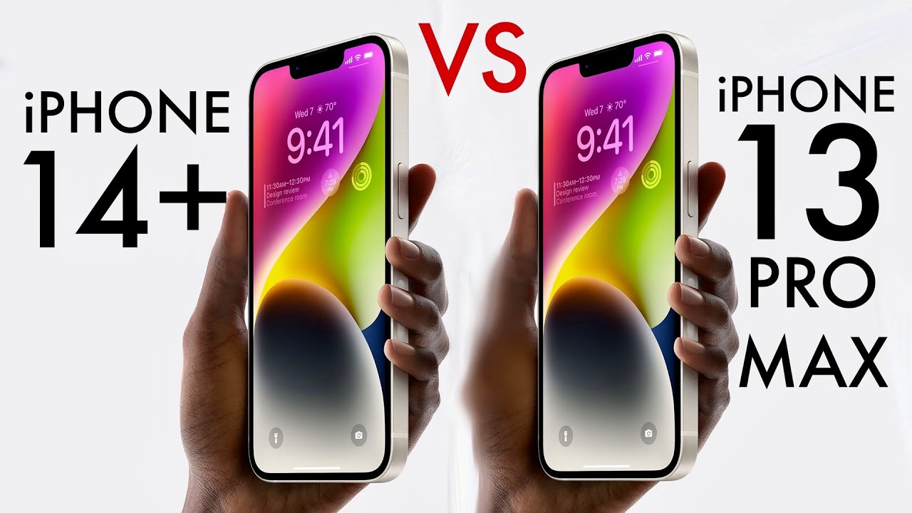 iPhone 14 Plus Vs iPhone 13 Pro Max! (Quick Comparison) - YouTube - Verschil Iphone 13 En 15
