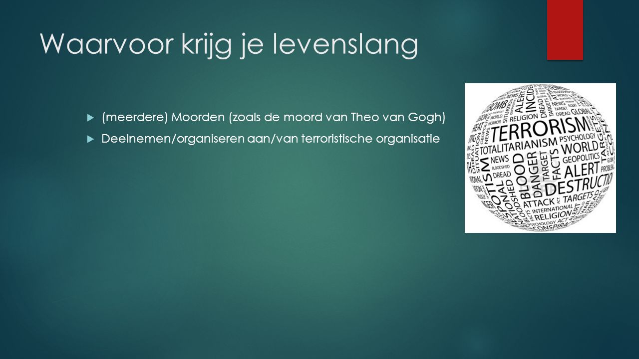 Is levenslang ook echt levenslang in Nederland? SEM VAN HOOGSTRATEN - Hoelang Is Levenslang In Nederland