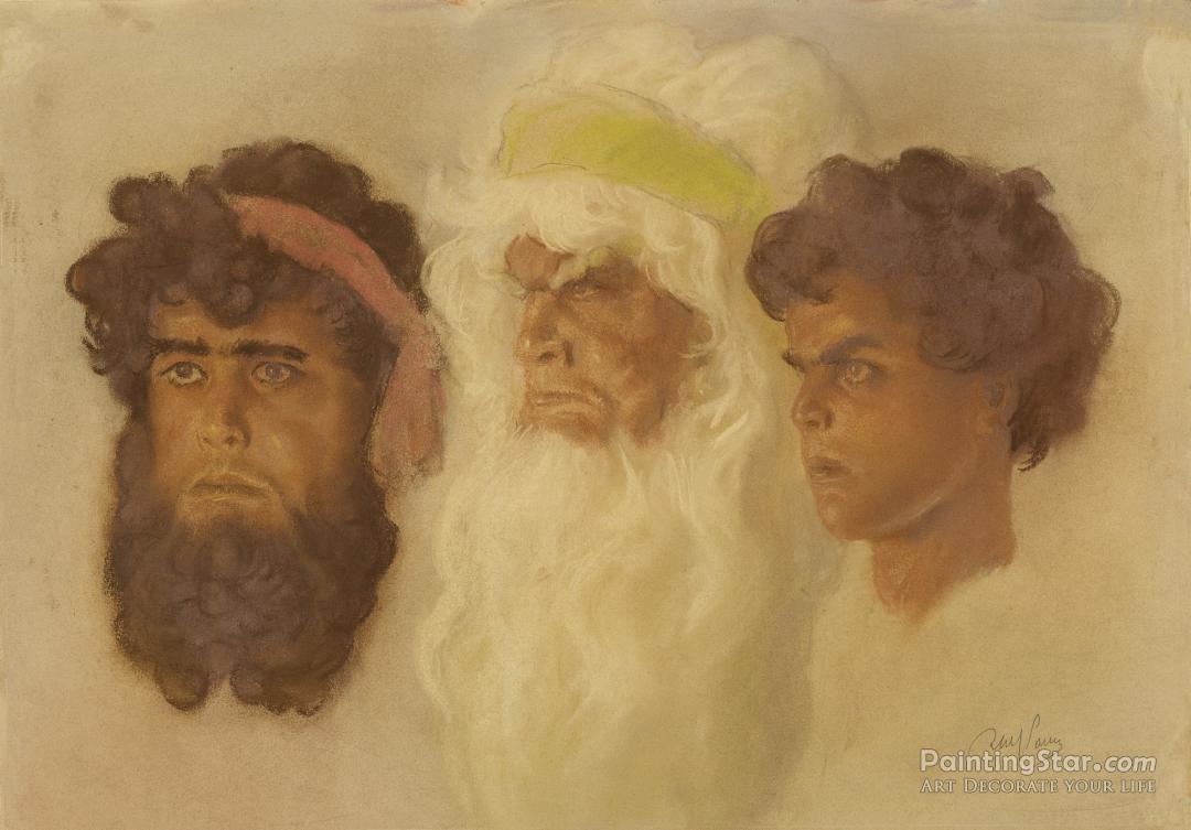 Isaac And Jacob - Abraham Isaak En Jakob