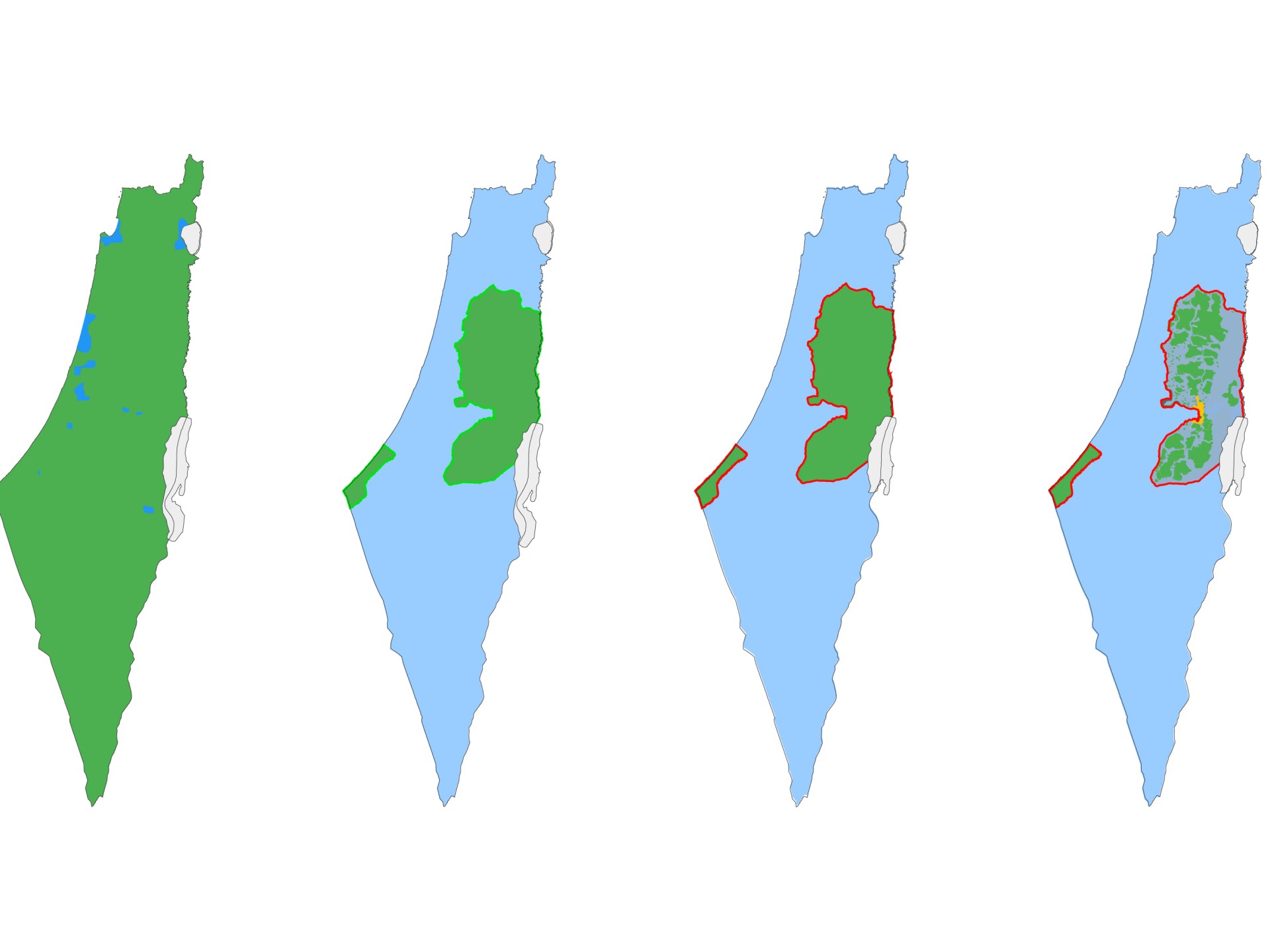 Israel-Palestine conflict: A brief history in maps and chartsQatar - Wat Is Er Tussen Israel En Palestina