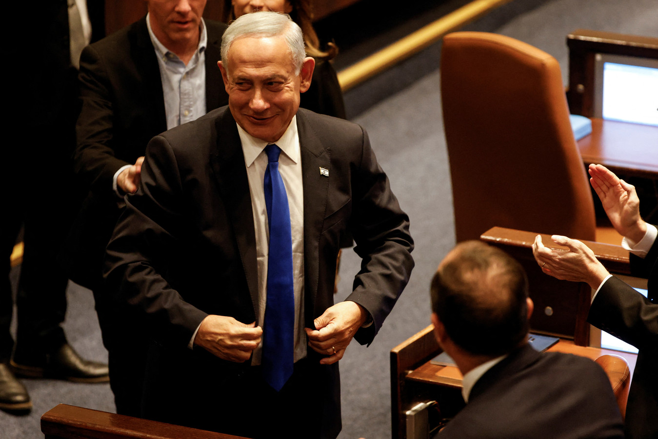 Israëlisch parlement geeft vertrouwen aan rechtse regering van premier - Israelisch Parlement Verbiedt Samenwerking Met