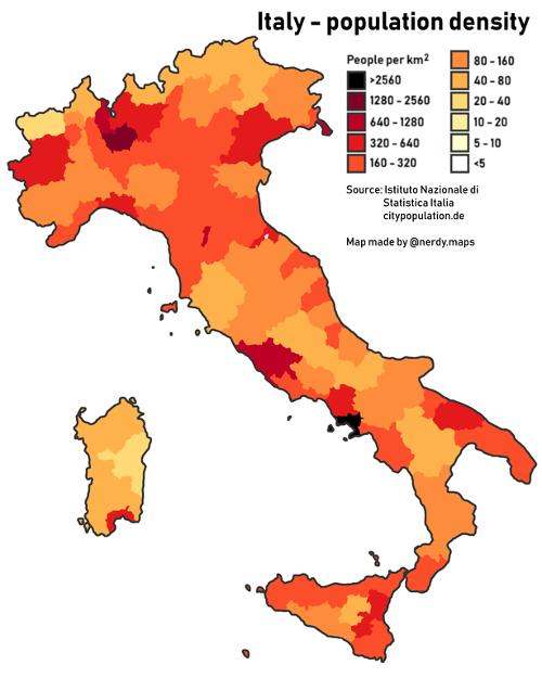 Hoeveel Mensen Wonen Er In Italië